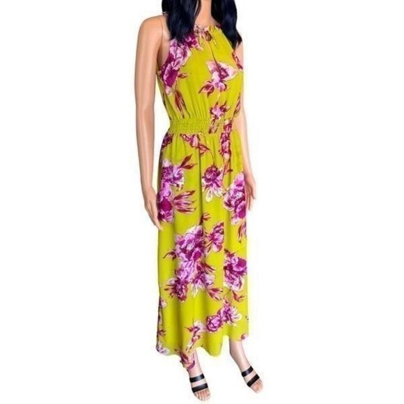 Great Jones Yellow Pink Floral Neck - Picture 1 of 8